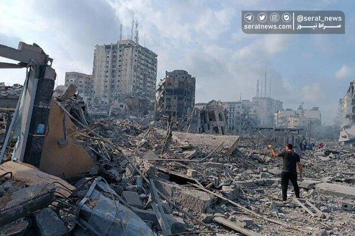بمباران شدید بخش‌های مسکونی در نوار غزه