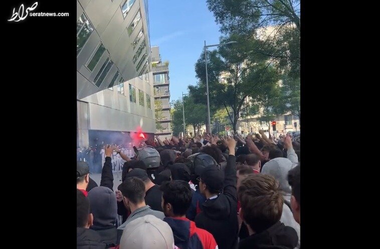 عکس/ شورش در پاریس علیه لیونل مسی