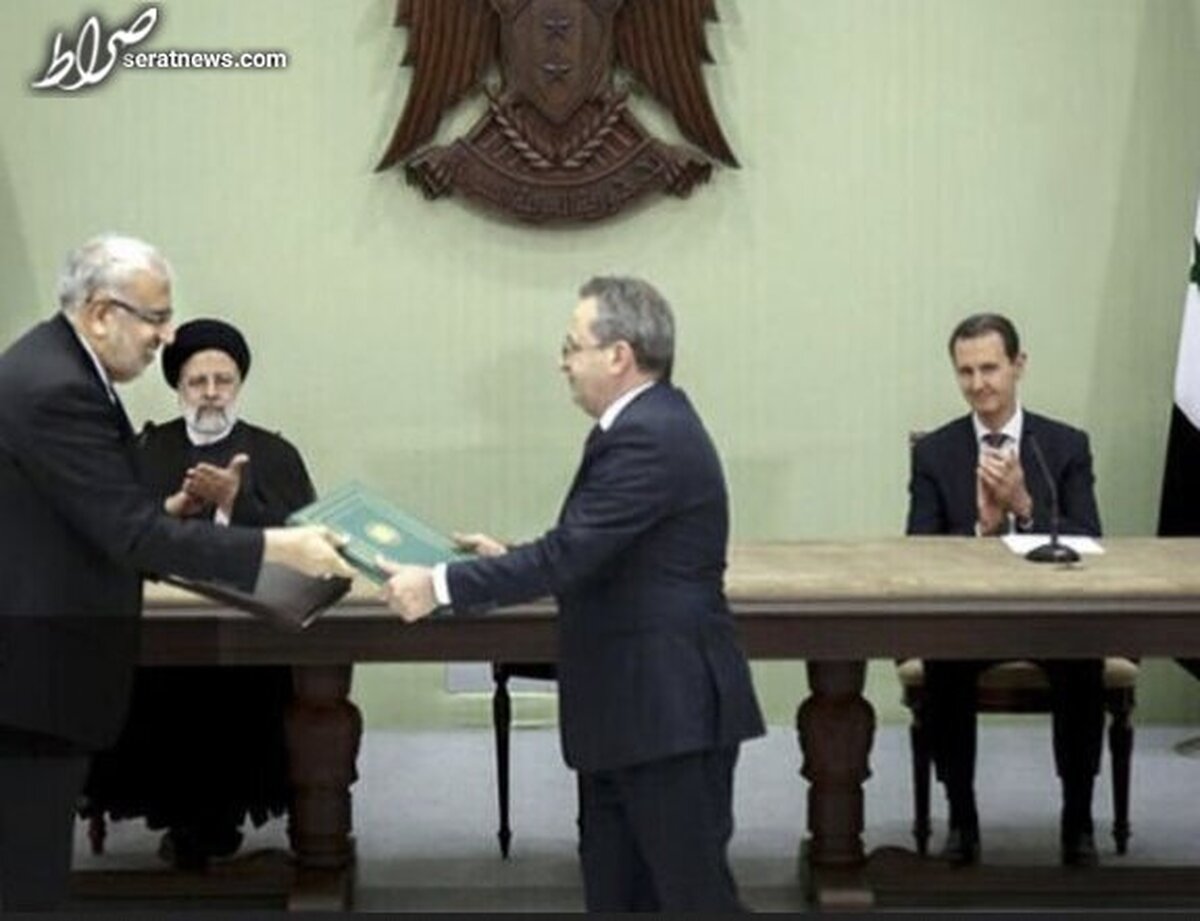 امضای سند همکاری ایران و سوریه در بخش نفت و انرژی