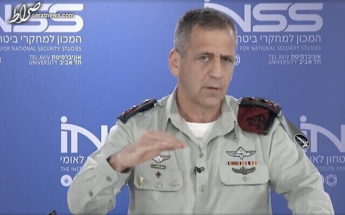 ادعای فرمانده ارتش اسرائیل: ایران به اندازه ساخت ۴ بمب اتمی، مواد هسته‌ای دارد