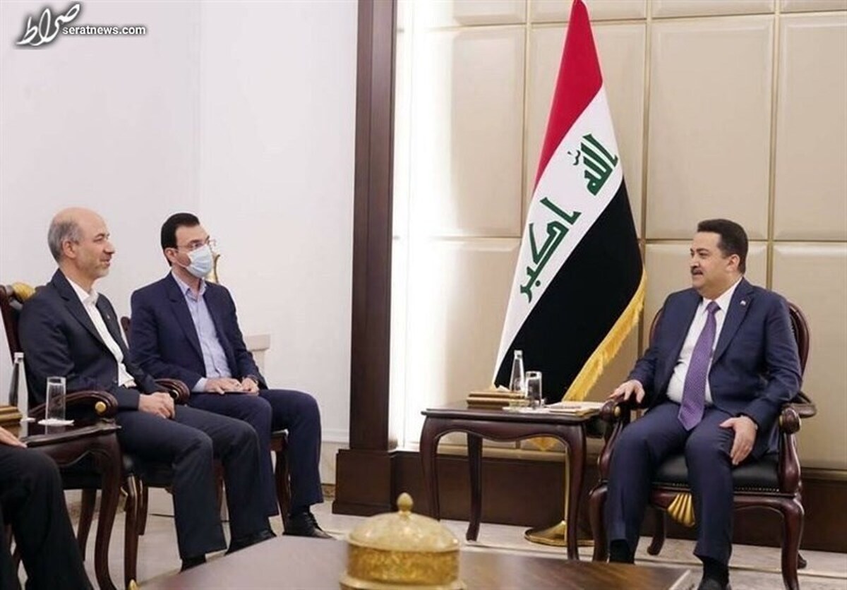وزیر نیرو با نخست وزیر عراق دیدار کرد