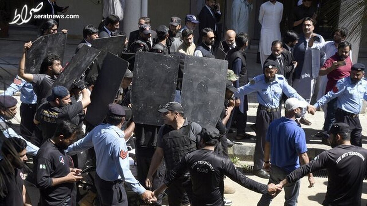 تظاهرات در پاکستان پس از بازداشت عمرانخان