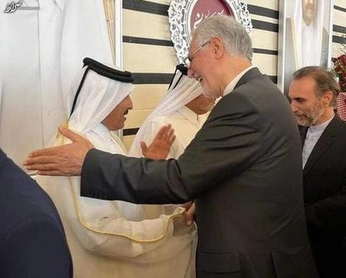 سفیر ایران در عروسی پسر شیخ قطری +تصاویر