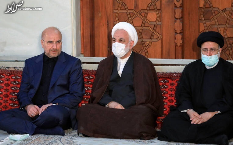 عکس/ حضور سران قوا در مراسم سالگرد ارتحال امام راحل