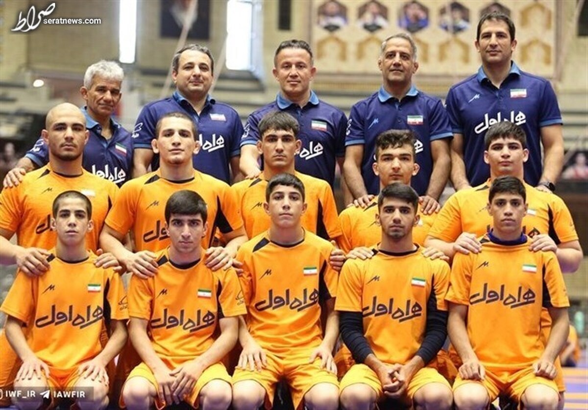 ایران پس از ۴ سال قهرمان کشتی فرنگی نوجوانان آسیا شد
