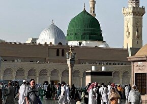 تصاویر / گنبد زیبای خضرای مسجدالنبی