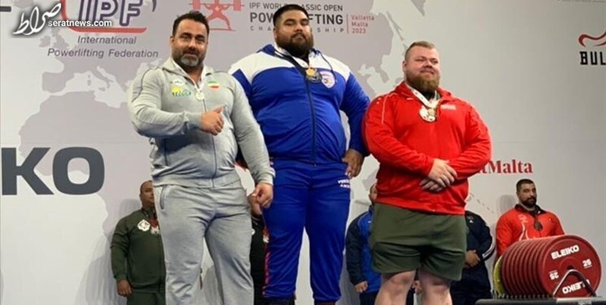 مدال نقره ایران در مسابقات جهانی پاورلیفتینگ
