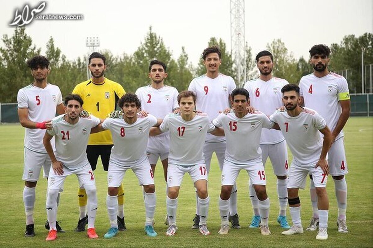حریفان تیم فوتبال امید ایران مشخص شدند