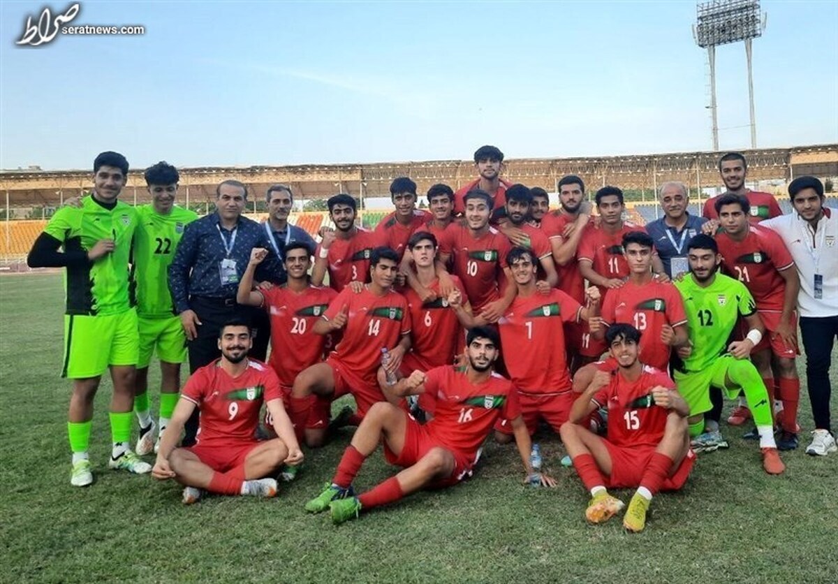 نایب قهرمانی ایران در مسابقات زیر ۲۰ سال کافا