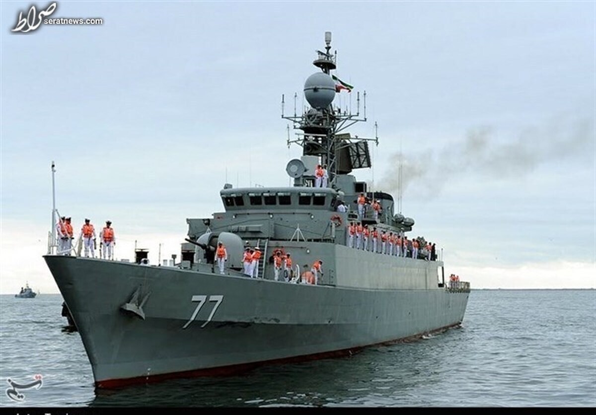 الحاق ناو جدید «دماوند» به نیروی دریایی ارتش