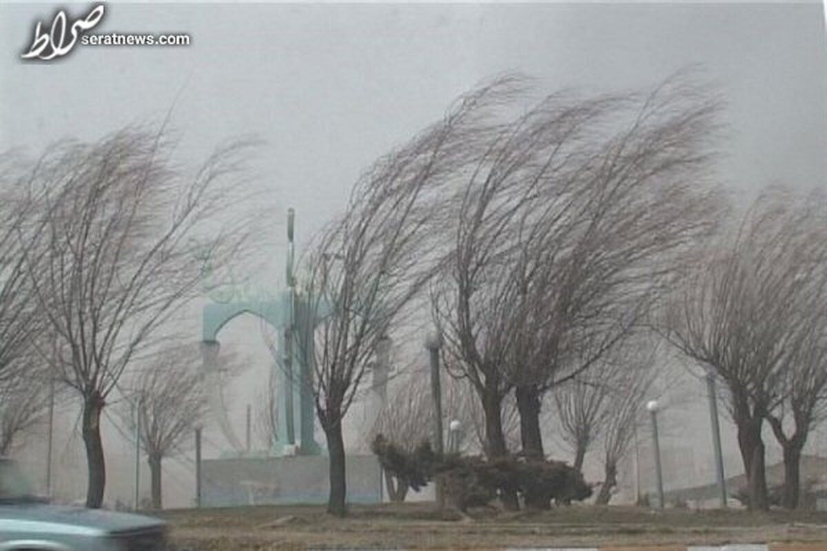 وزش باد شدید در ۵ استان