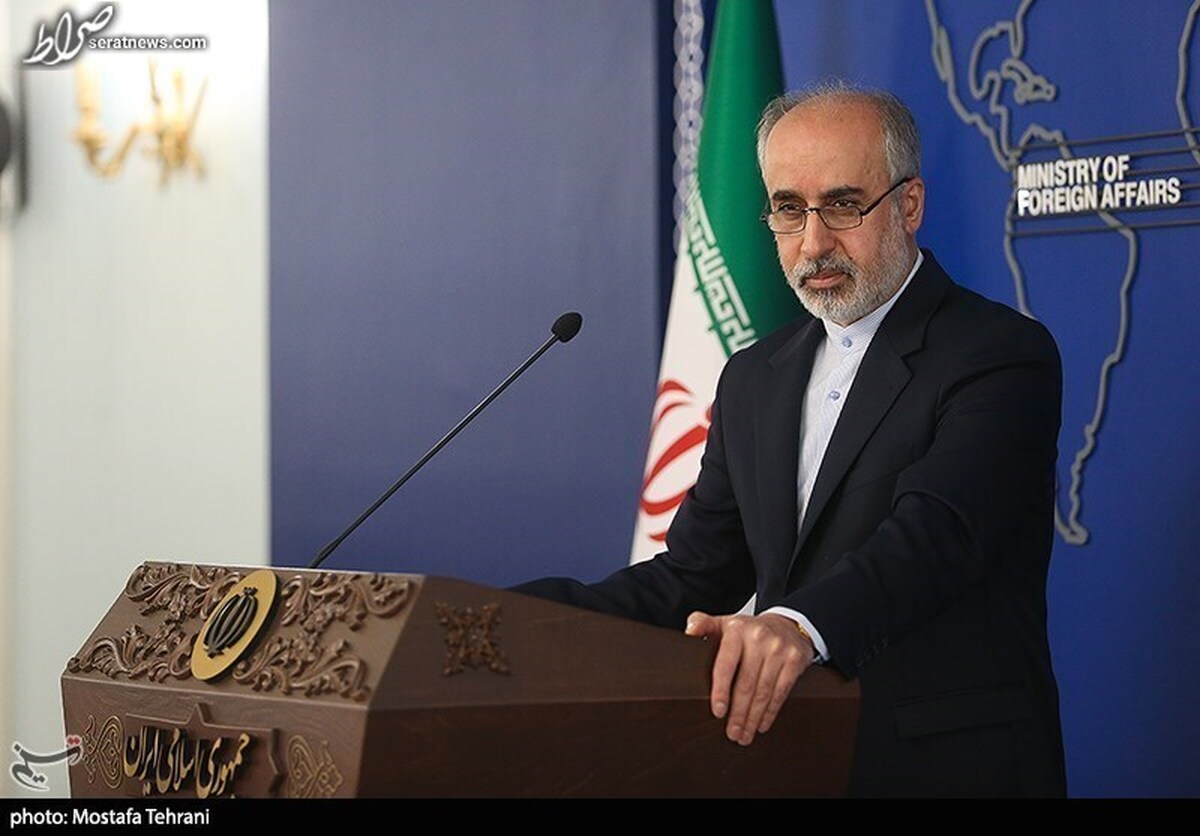 واکنش کنعانی به رفتار دوگانه غربیها در قبال جنایات رژیم صهیونیستی