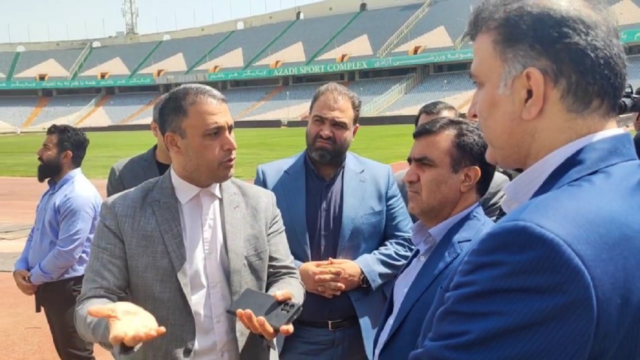 بازدید «سلاجقه» از مراحل بازسازی ورزشگاه آزادی بازدید «سلاجقه» از مراحل بازسازی ورزشگاه آزادی