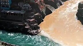فیلم / رودخانه دو رنگ در حوزه آمازون