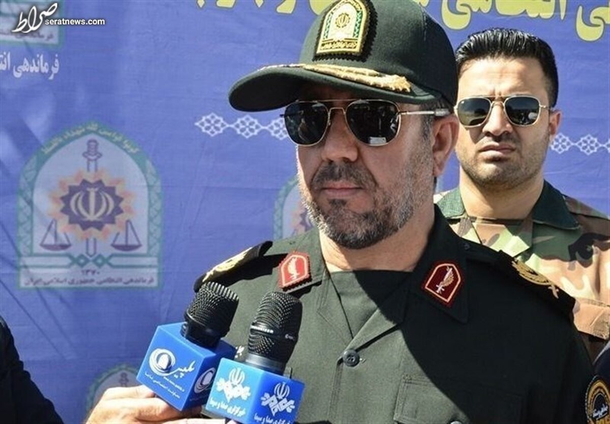 آتشسوزی خودروی پلیس راهور شهرستان سرباز و مجروحیت ۲ نفر
