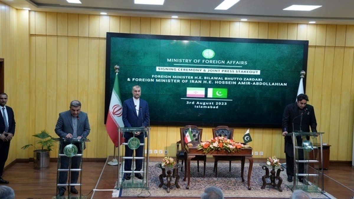 امیرعبداللهیان در نشست مشترک با وزیر خارجه پاکستان: درباره پروژه خط لوله گاز آی پی گفت‌وگوهای مهمی داشتیم