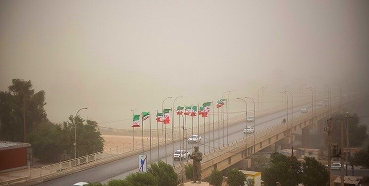 وزش باد شدید در تهران