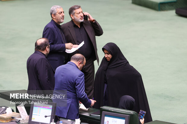 صحن علنی مجلس شورای اسلامی صبح روز یکشنبه ۱۵ مرداد ماه ۱۴۰۲ به ریاست محمد باقر قالیباف برگزار شد