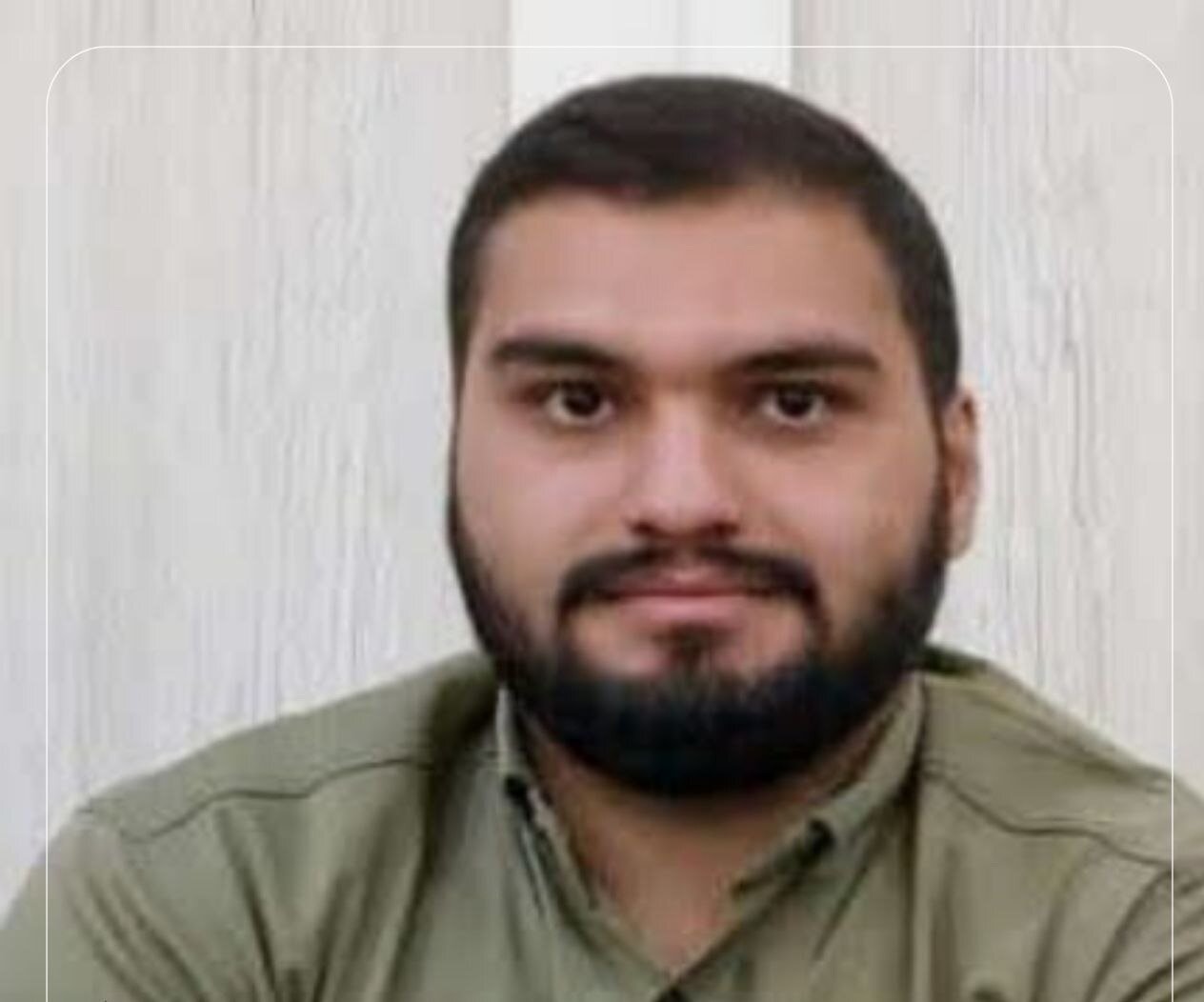 تصویری از شهید محمد جهانگیری دومین شهید حادثه تروریستی شاهچراغ