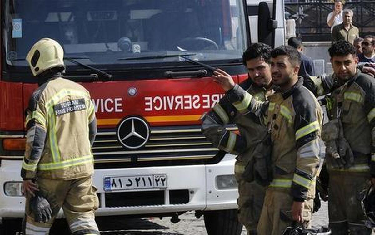 آتش‌ سوزی گسترده در بازار تهران/ هشدار درباره ایمنی بازار