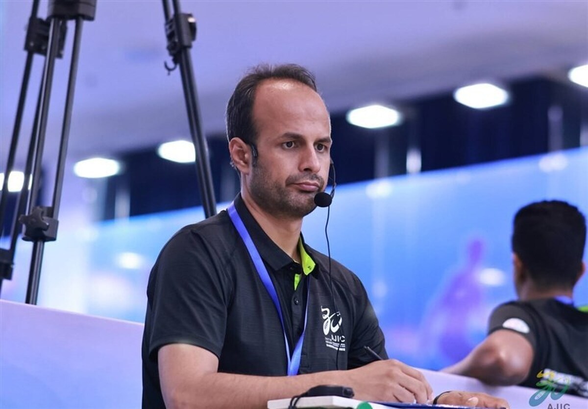 قضاوت داور ایرانی در فینال رقابت‌های قهرمانی آسیا