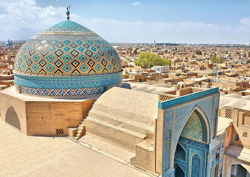 الگو شدن معماری کویری ایران در تابستان گرم دنیا