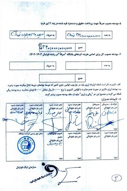 تیم فوتبال استقلال , سازمان لیگ فوتبال ایران ,
