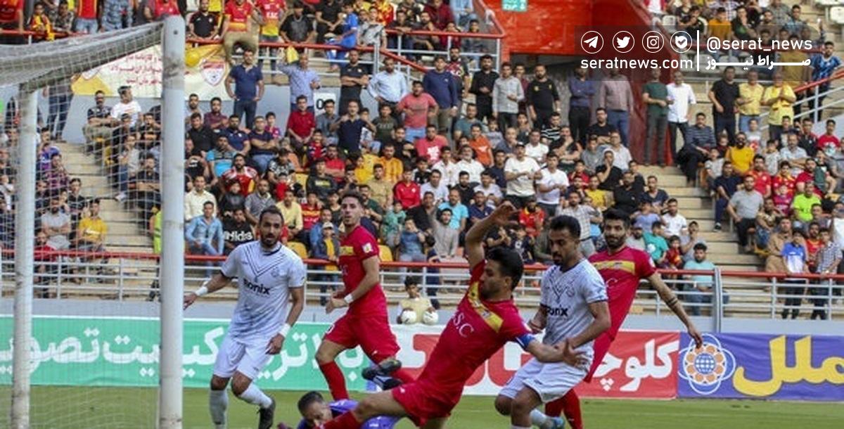 شکست سنگین فولاد برابر ملوان در انزلی/ علیرضا منصوریان اخراج شد