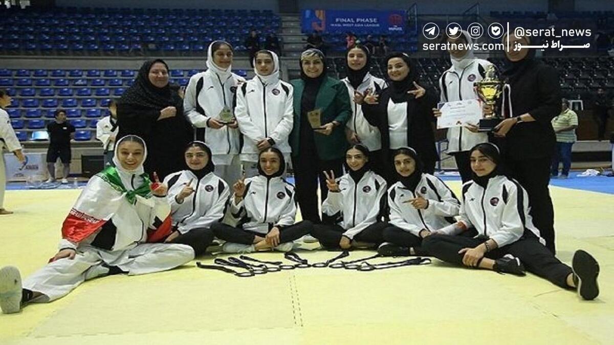 تیم تکواندو دختران نوجوان ایران قهرمانی آسیا را از آن‌ خود کردند