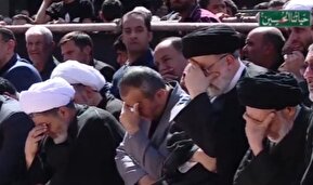 فیلم/ عزاداری رئیسی در مراسم اربعین حسینی