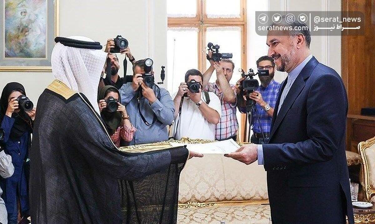 سفیر عربستان استوارنامه خود را تقدیم امیرعبداللهیان کرد