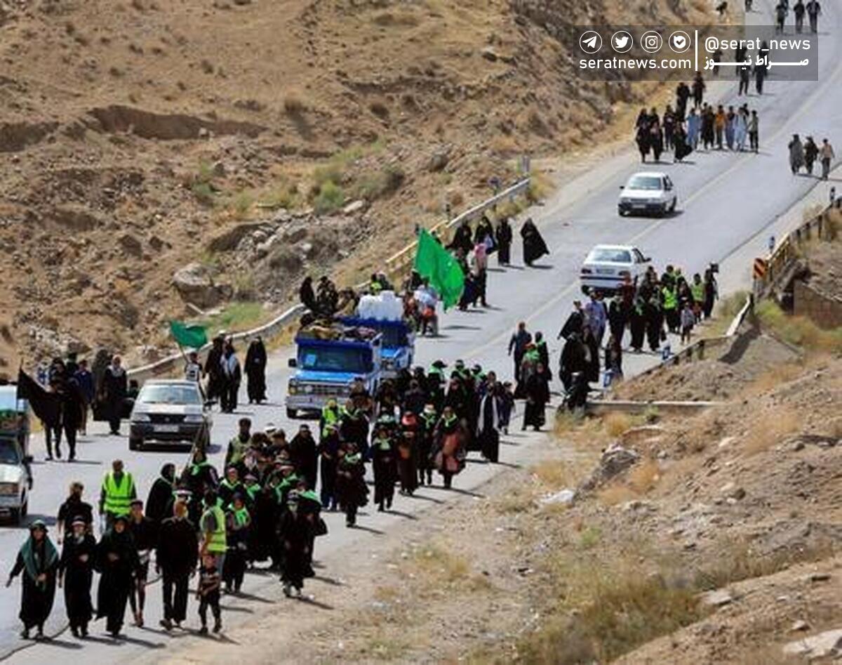 شمار زائران پیاده در مسیر‌های منتهی به مشهد به ۱۹۱ هزار نفر رسید