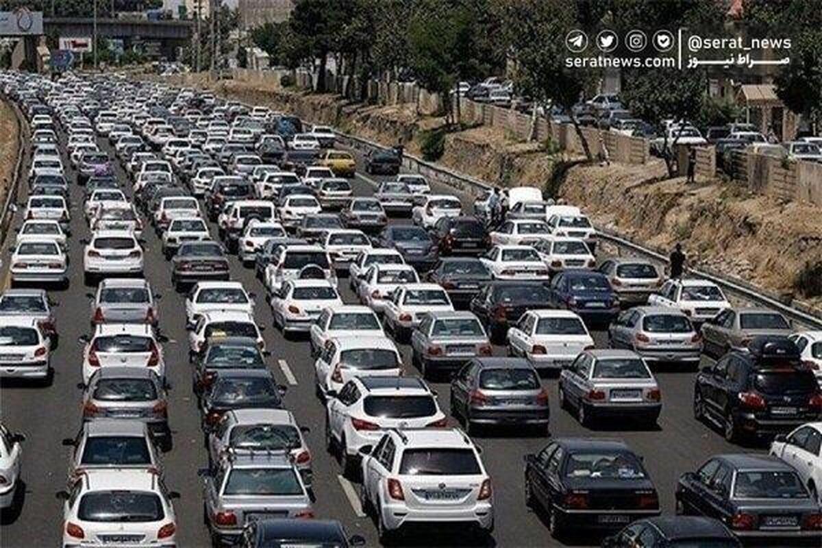 ممنوعیت تردد از جنوب به شمال کرج - چالوس و آزادراه تهران - شمال