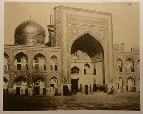 عکس| اولین عکس‌های نظامیان ایتالیایی از حرم‌ امام رضا (ع)