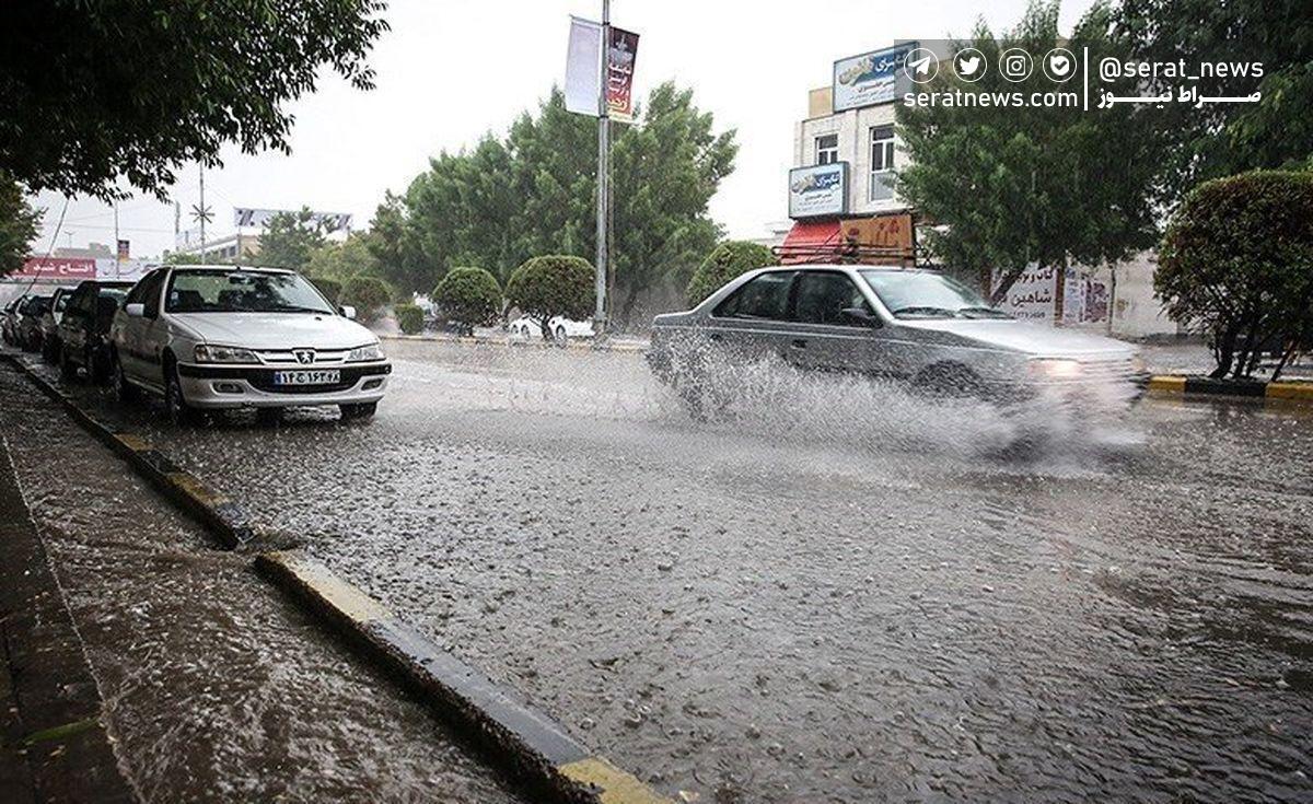 هشدار بارندگی و سیلابی شدن مسیل‌ها در اغلب استان‌ها