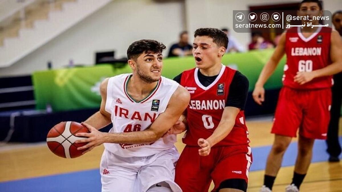صعود مقتدرانه نوجوانان بسکتبال ایران به یک چهارم نهایی قهرمانی آسیا