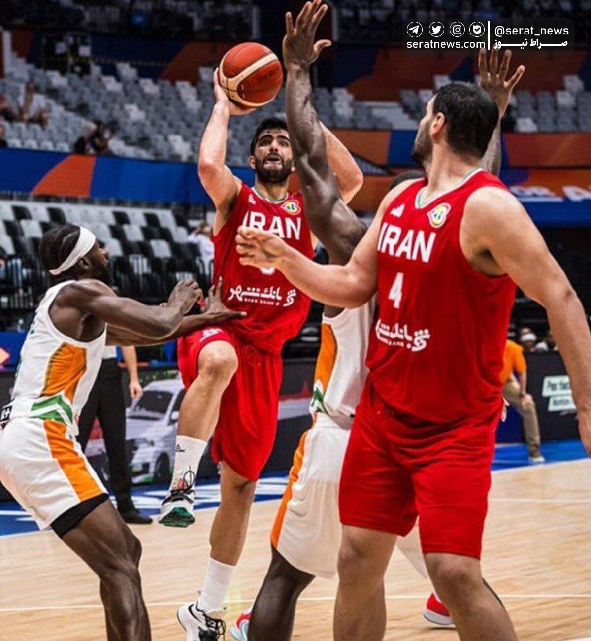 دومین شکست بسکتبالیست‌های ایران در جام جهانی