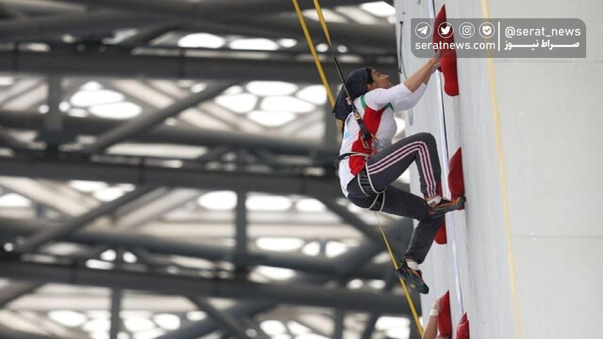 دختر سنگ‌نورد ایران به دور دوم بازی‌های آسیایی صعود کرد