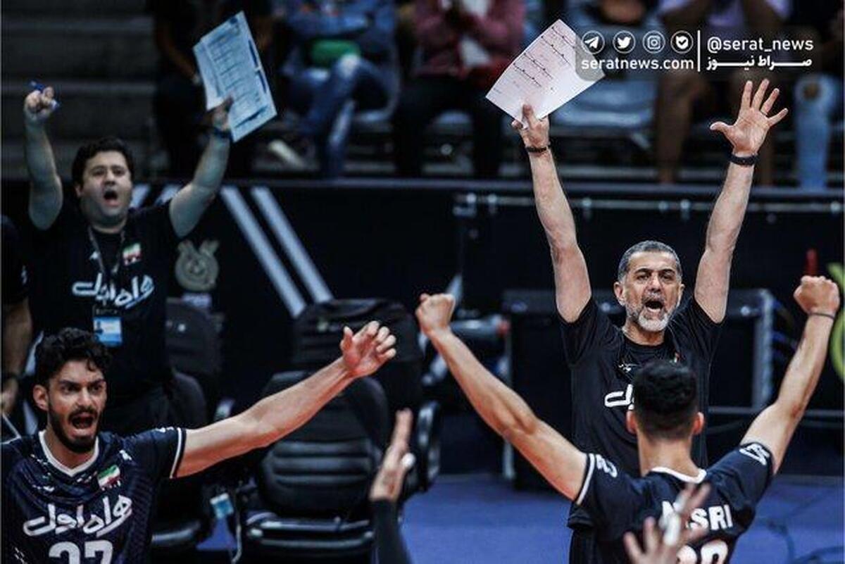 مردان والیبال ایران در انتخابی المپیک پیروز شدند