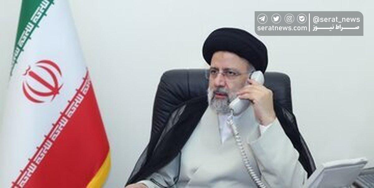 گفت‌وگوی تلفنی ابراهیم رئیسی با رهبران عملیات «طوفان الاقصی»