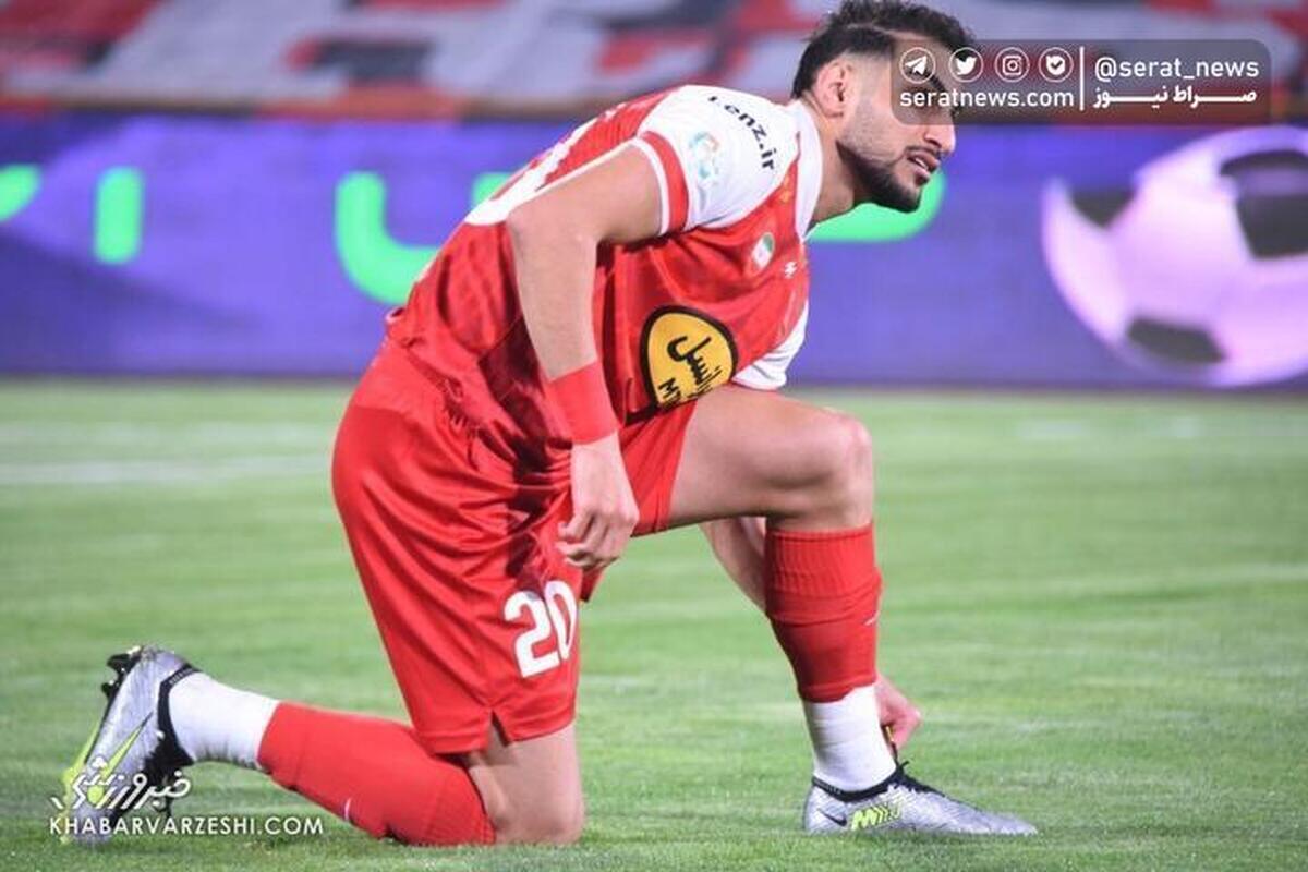 مهاجم پرسپولیس در صفحه اینستاگرامی خود به انتقادات واکنش نشان داد