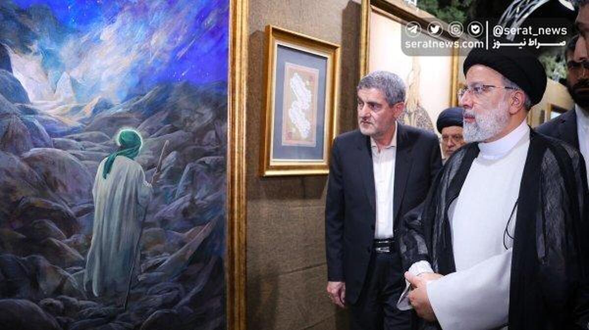 رئیسی از نمایشگاه صنایع دستی شاخص استان فارس بازدید کرد