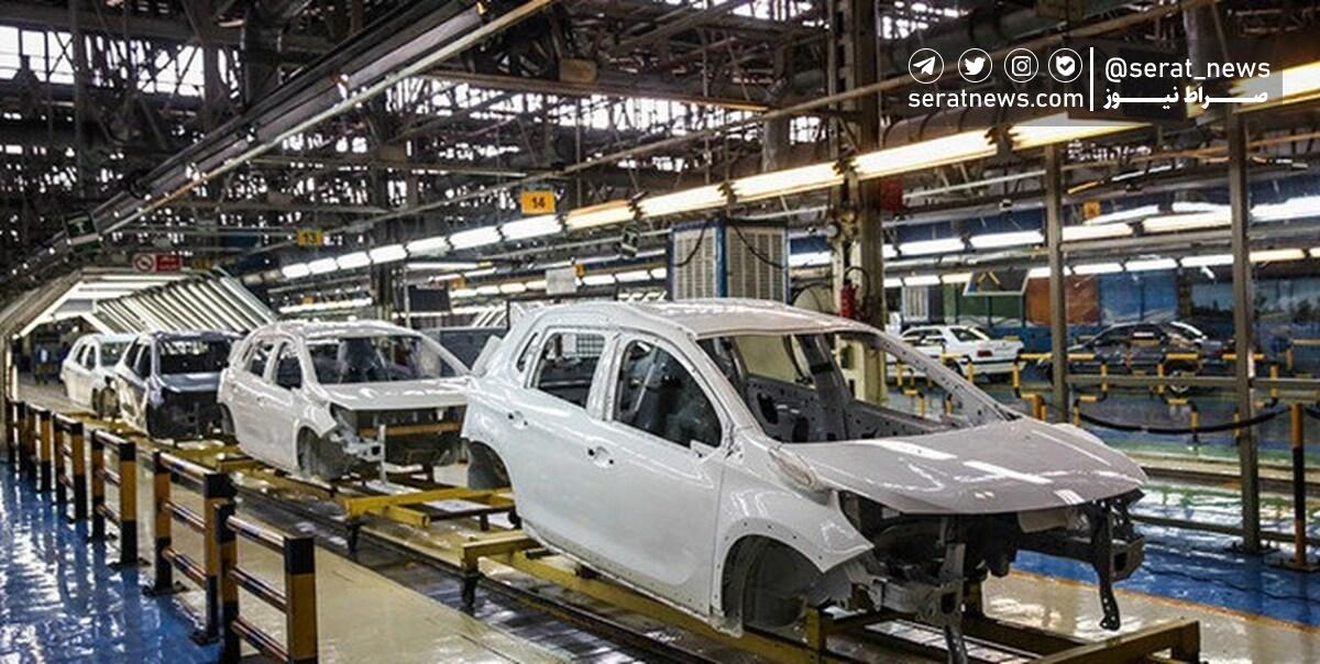 ‌رشد ۷۲ درصدی تولید انواع خودرو در بخش غیر‌دولتی