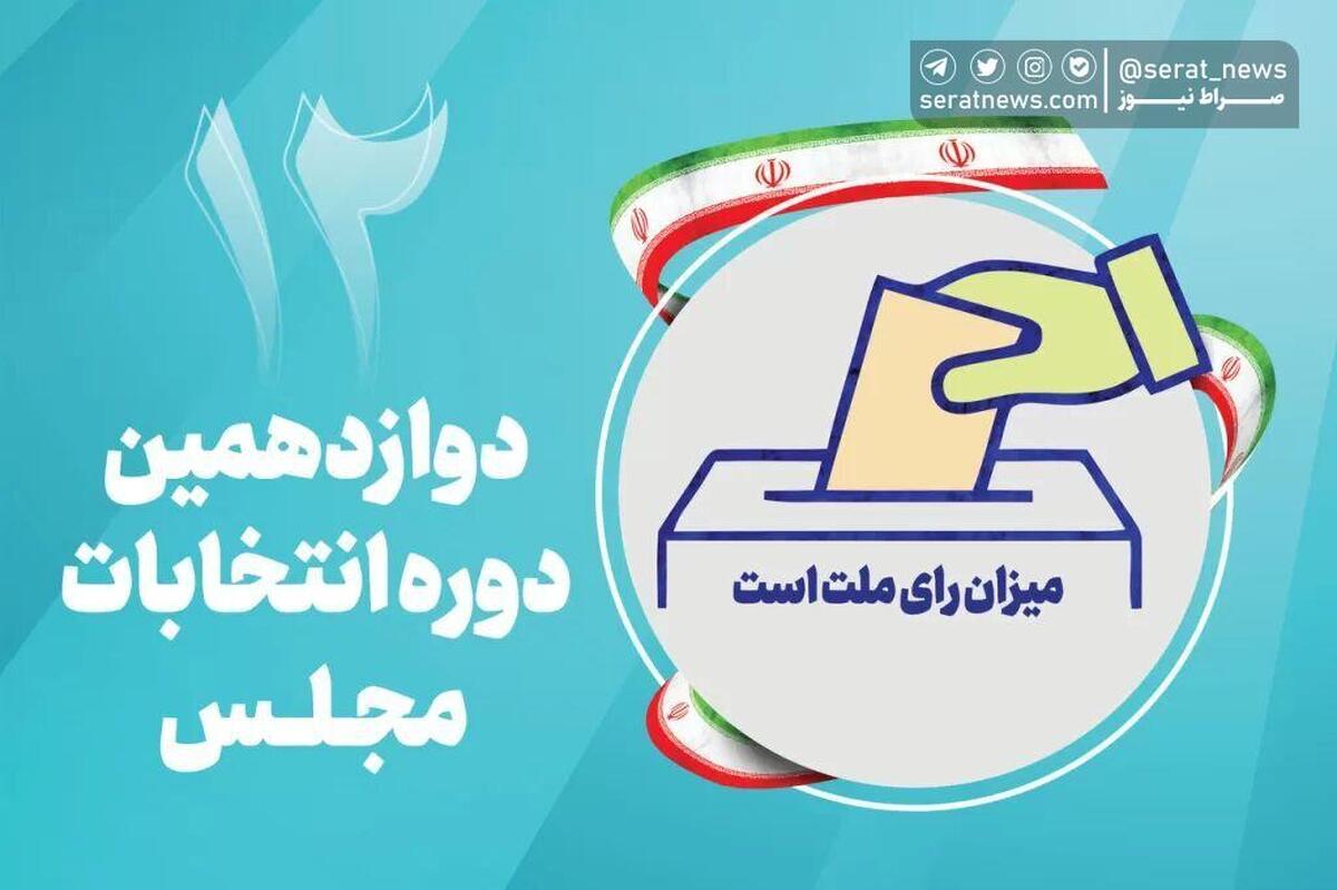 انتخابات دوازدهمین دوره مجلس شورای اسلامی برگزار می‌شود