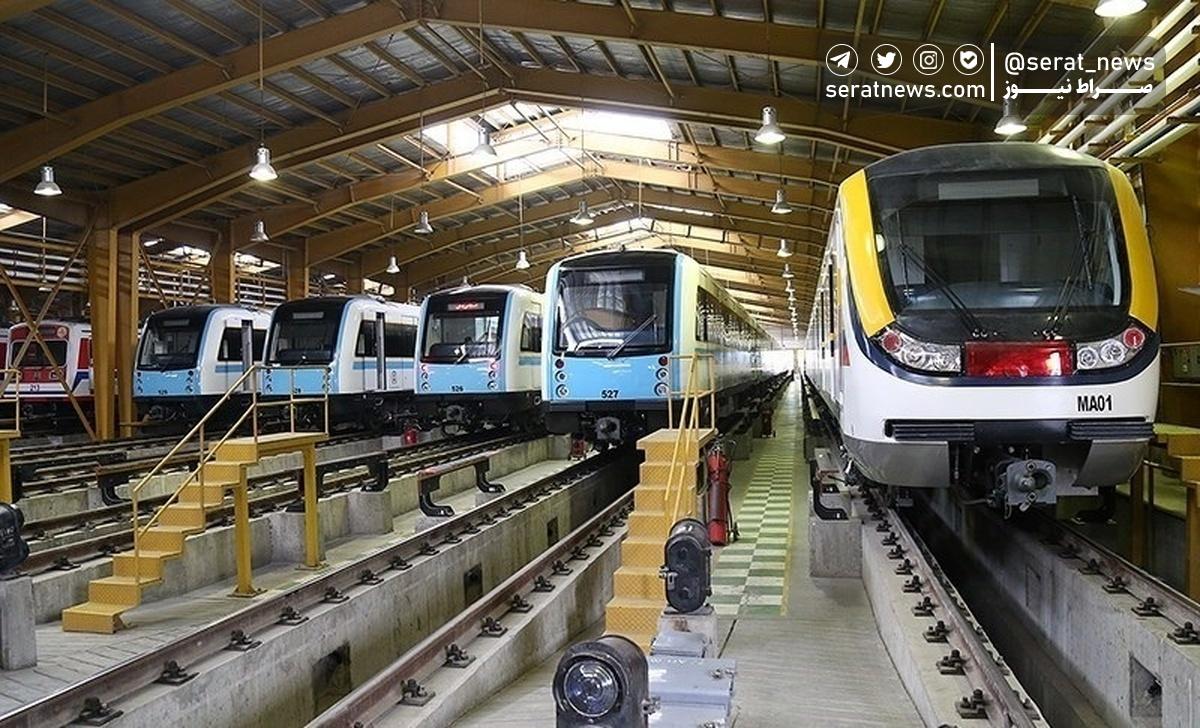 ساخت ۷۹۱ دستگاه واگن متروی تهران در چین