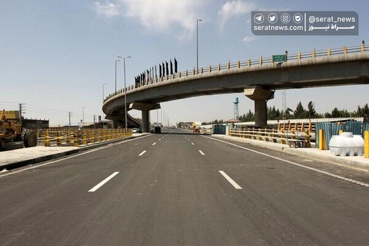 بزرگراه شهید بروجردی درهفته جاری افتتاح می‌شود