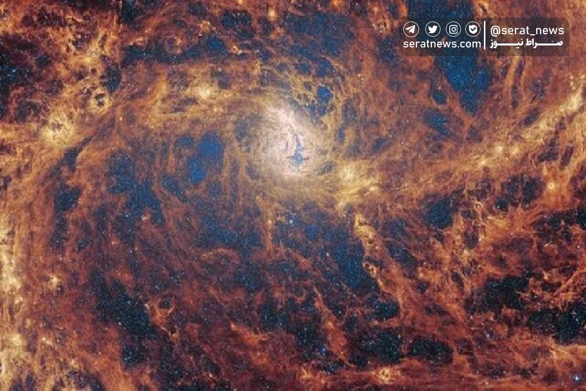 عکس تلسکوپ فضایی «جیمز وب» از یک باغ کهکشانی
