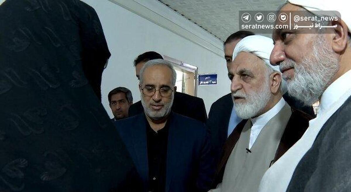 بازدید رئیس قوه قضاییه از دادگاه‌های تجدیدنظر استان کرمان