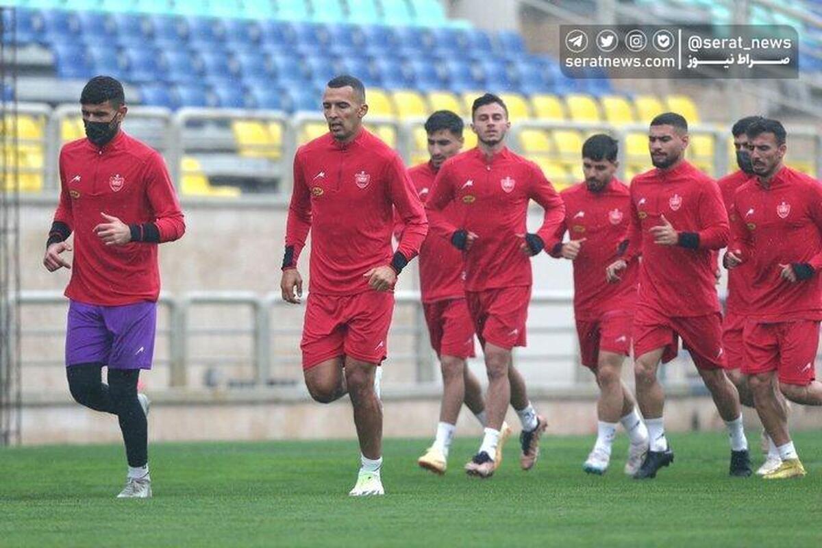 برنامه تمرینی پرسپولیس در دوشنبه برگزار می‌شود