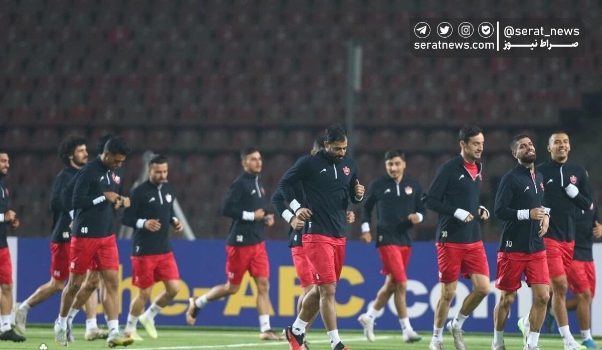 آخرین وضعیت سرماخورده‌های پرسپولیس در تمرین آخر